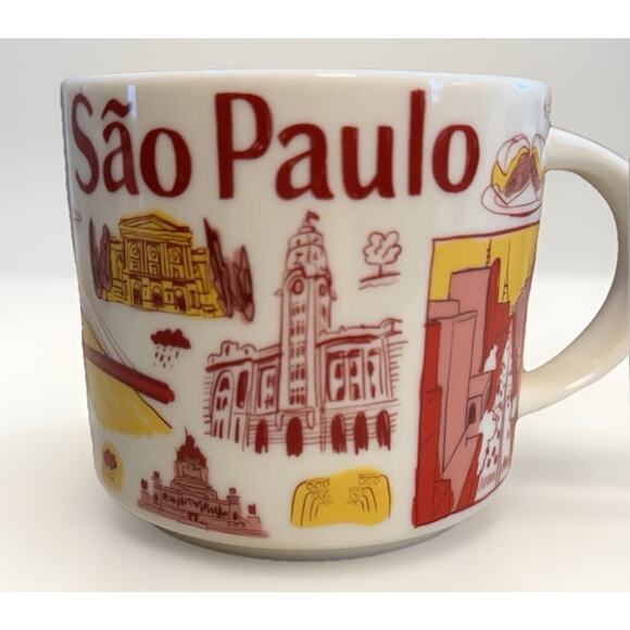 Starbucks Sao Paulo Brazil Been There 14oz Mug 2019 - Picture 1 of 5